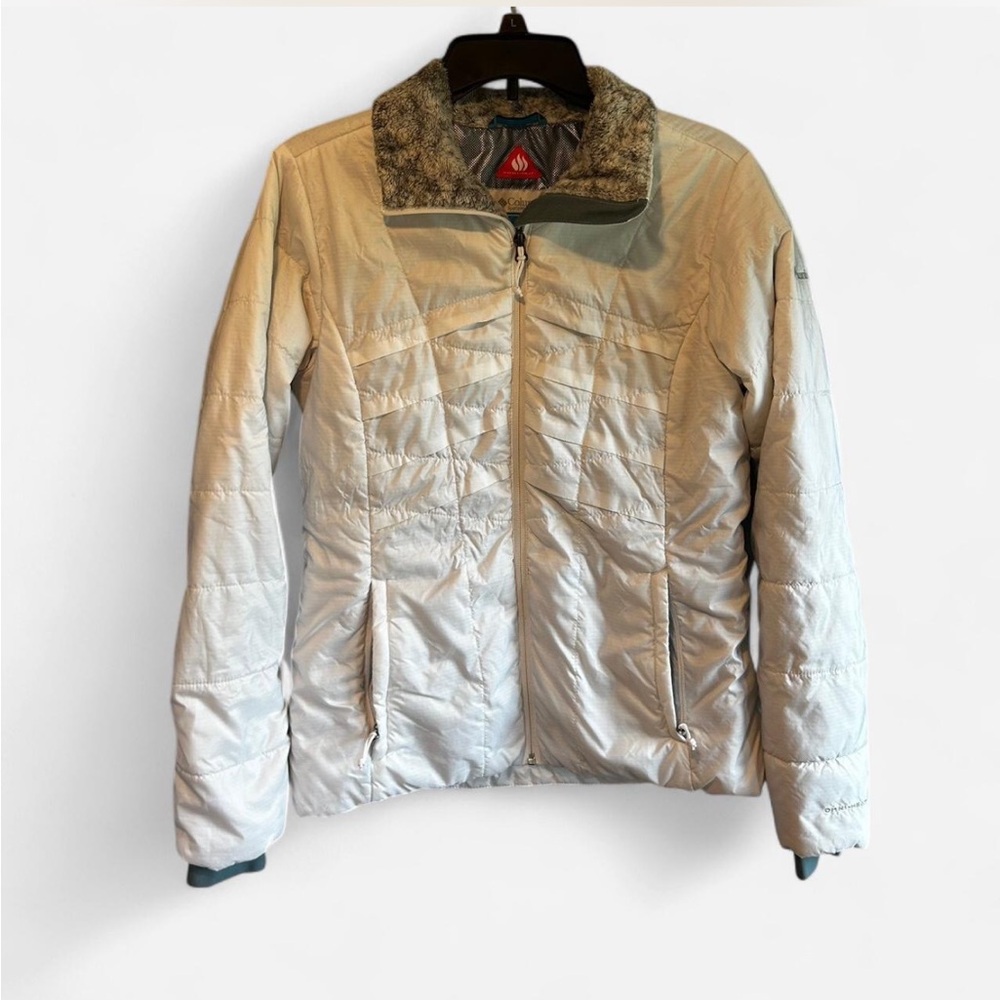 Women's Columbia White Winter Jacket